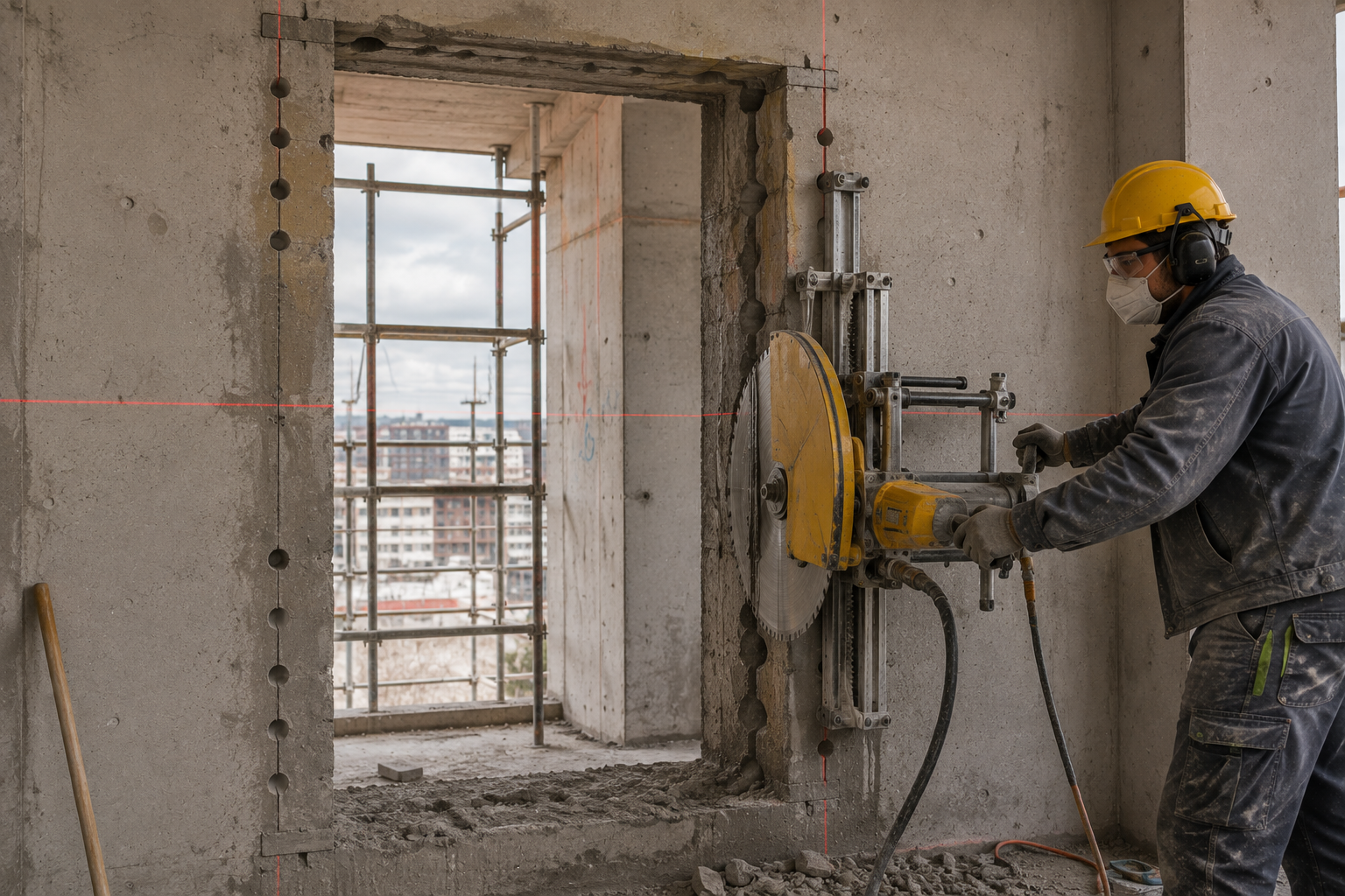 Kapı pencere boşluğu açma